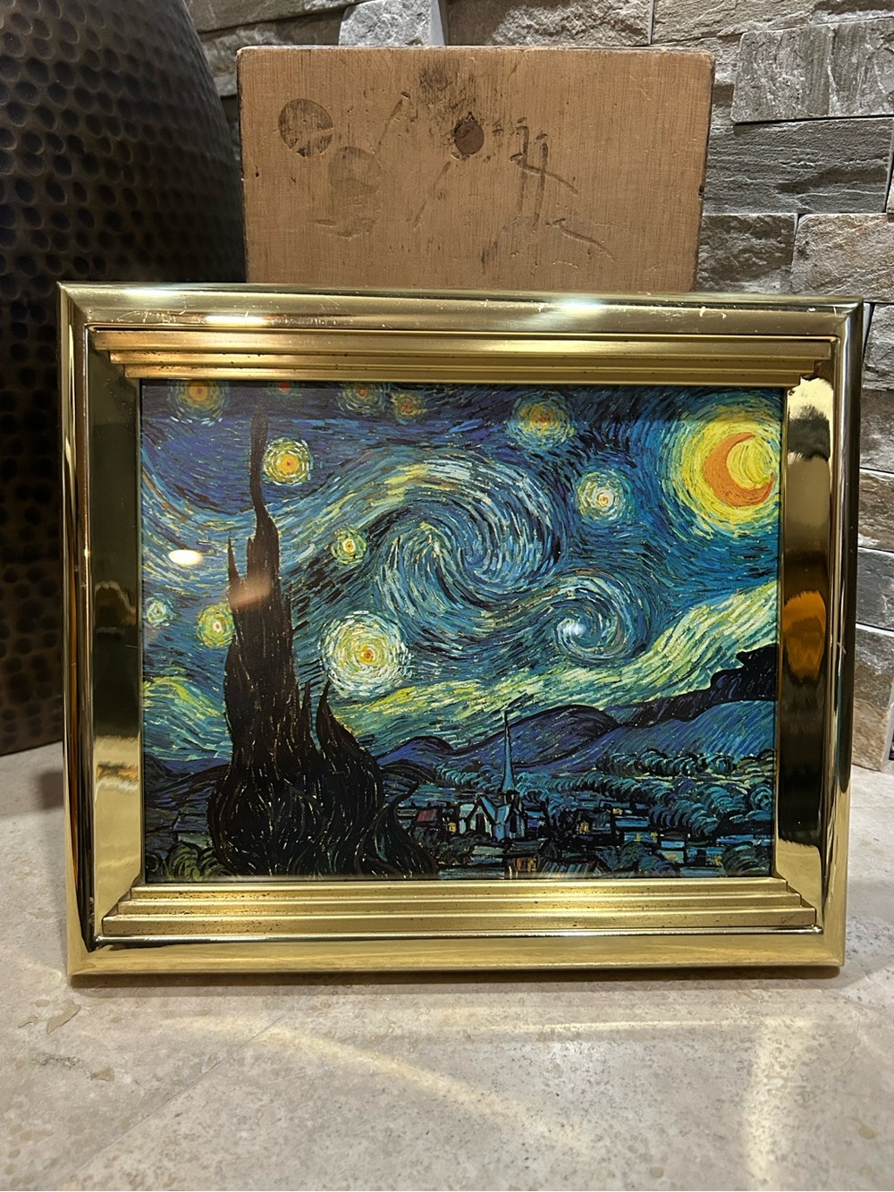 VAN GOGH Vintage Book Print- “The Starry Night”